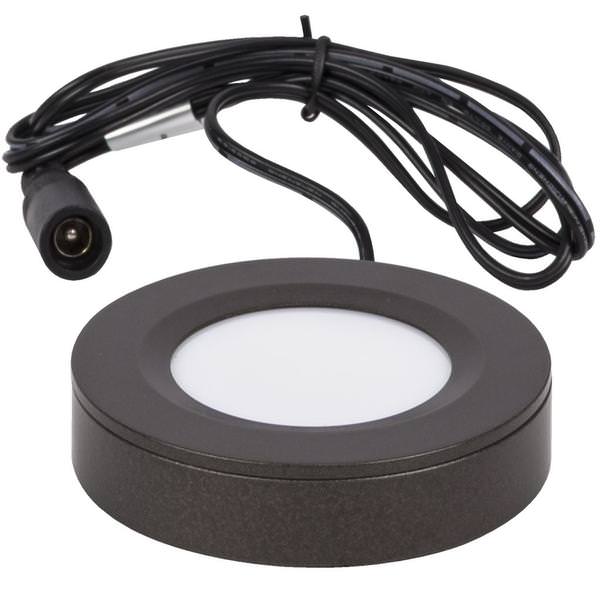 3 watt 12 volt 3000K Bronze Pearl Series Dimmable Puck Light